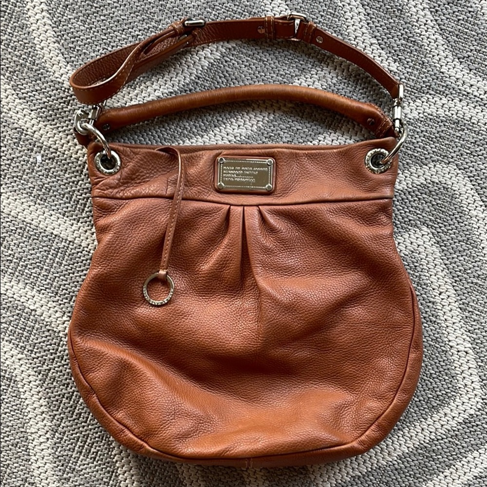 Marc Jacobs Hillier hobo bag soft pebbled leather large